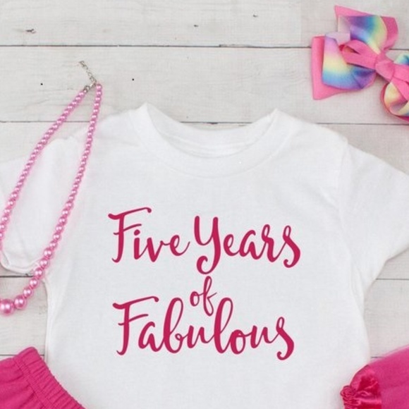 Birthday Princess -  5pc T-Shirt, Shorts & Tutu - Picture 4 of 8